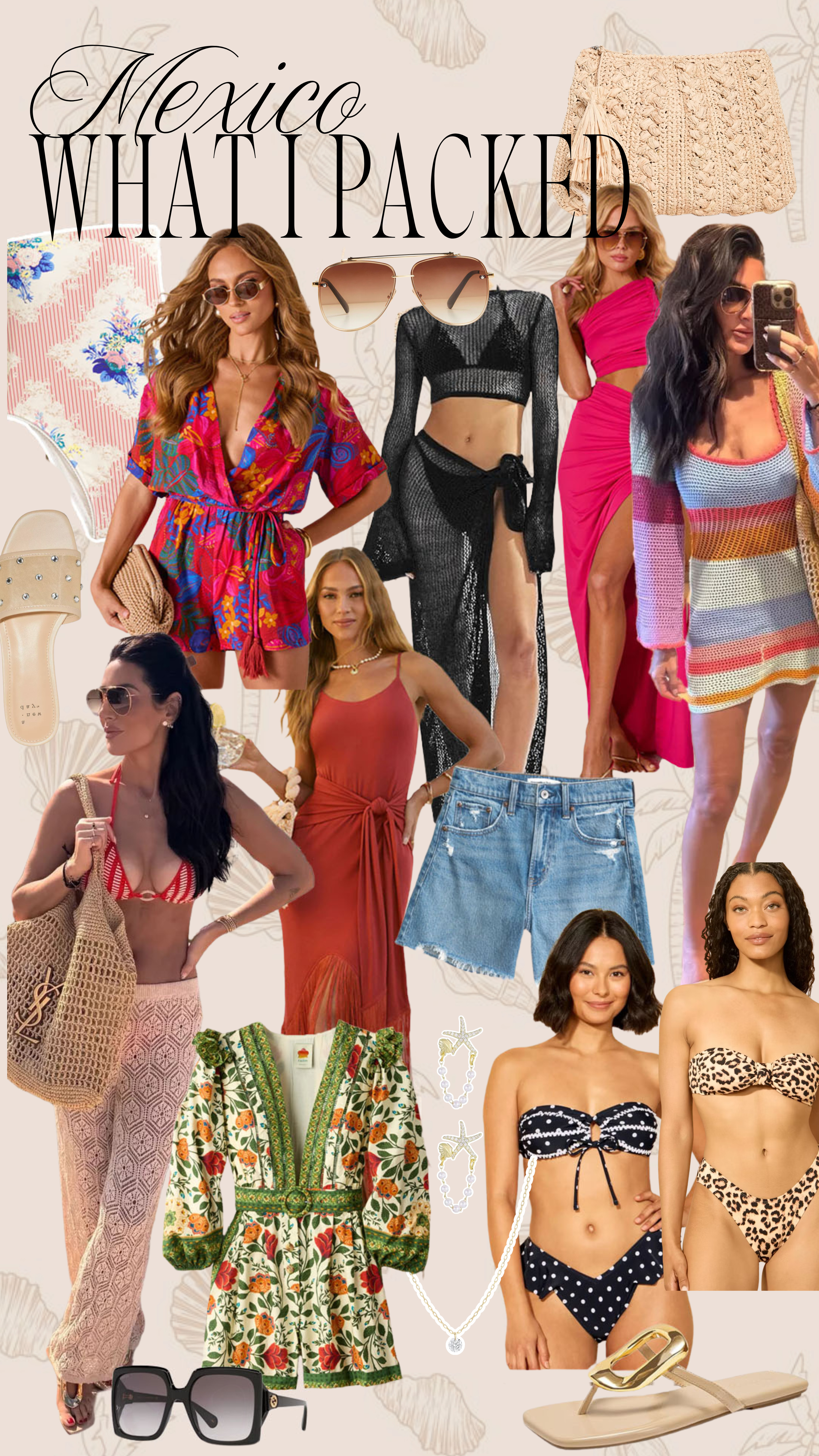 What I packed for Mexico | Beach Vacation | Vacation Outfits | Vacation Looks 

 #LTKSeasonal #LTKFindsUnder100 #LTKTravel