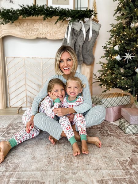 Family pajamas perfect for the holidays! I am wearing an XS! They’re 25% off site wide! The girls print is almost sold out but there are tons of options! 

Loverly Grey, Christmas pajamas 

#LTKCyberWeek #LTKsalealert #LTKfamily