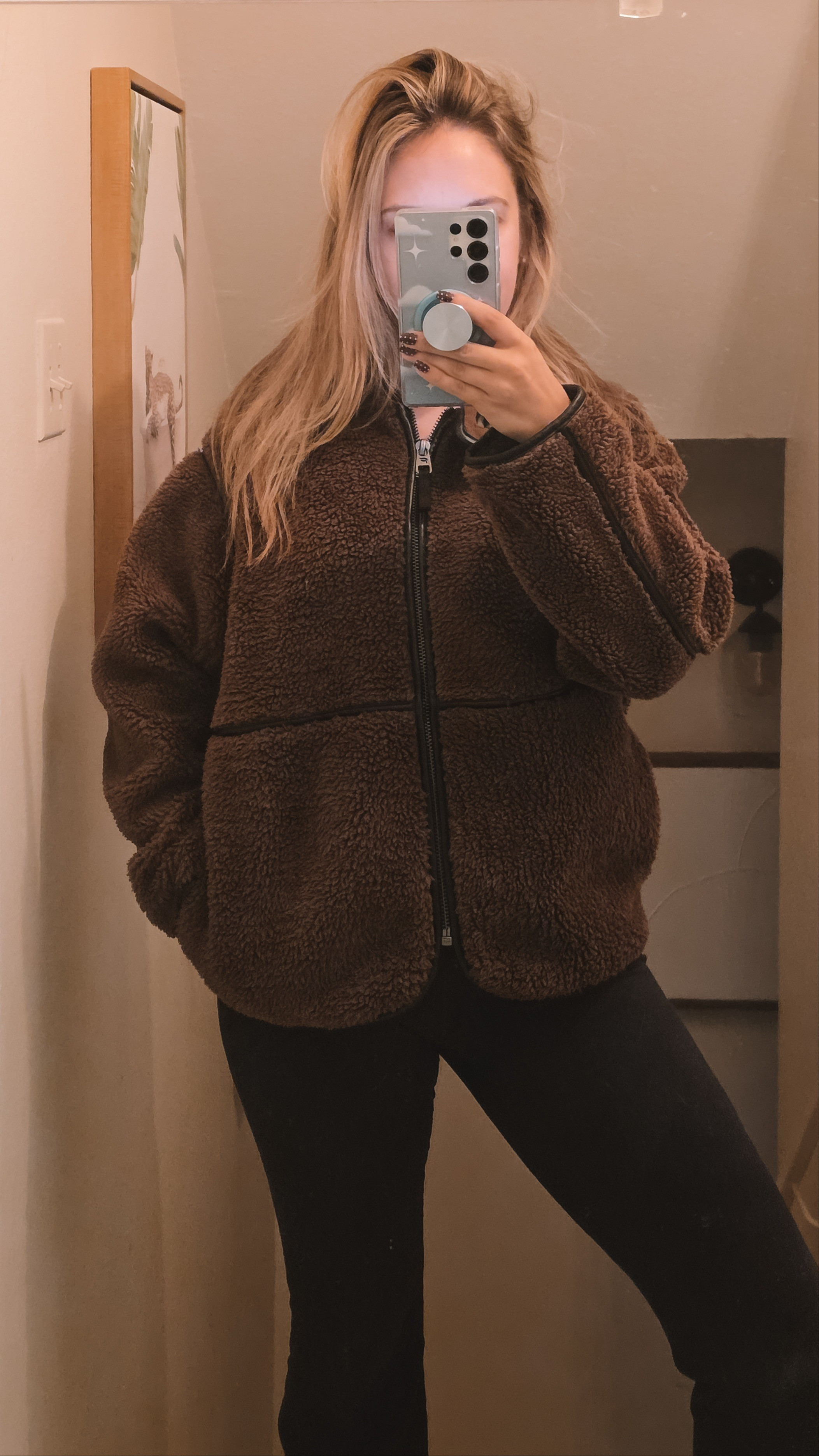 fall weather picks from Fabletics. the teddy jacket is size XS and comes in 2 other colors. the flare leggings have high compression but fit true to size (wearing a S).

#LTKFindsUnder100 #LTKActive #LTKPetite