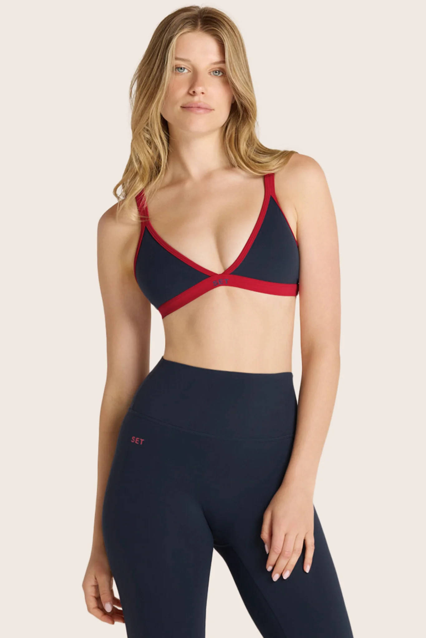 AIRLUXE™ BREATHE TRIANGLE BRA - ANCHOR | SET Active