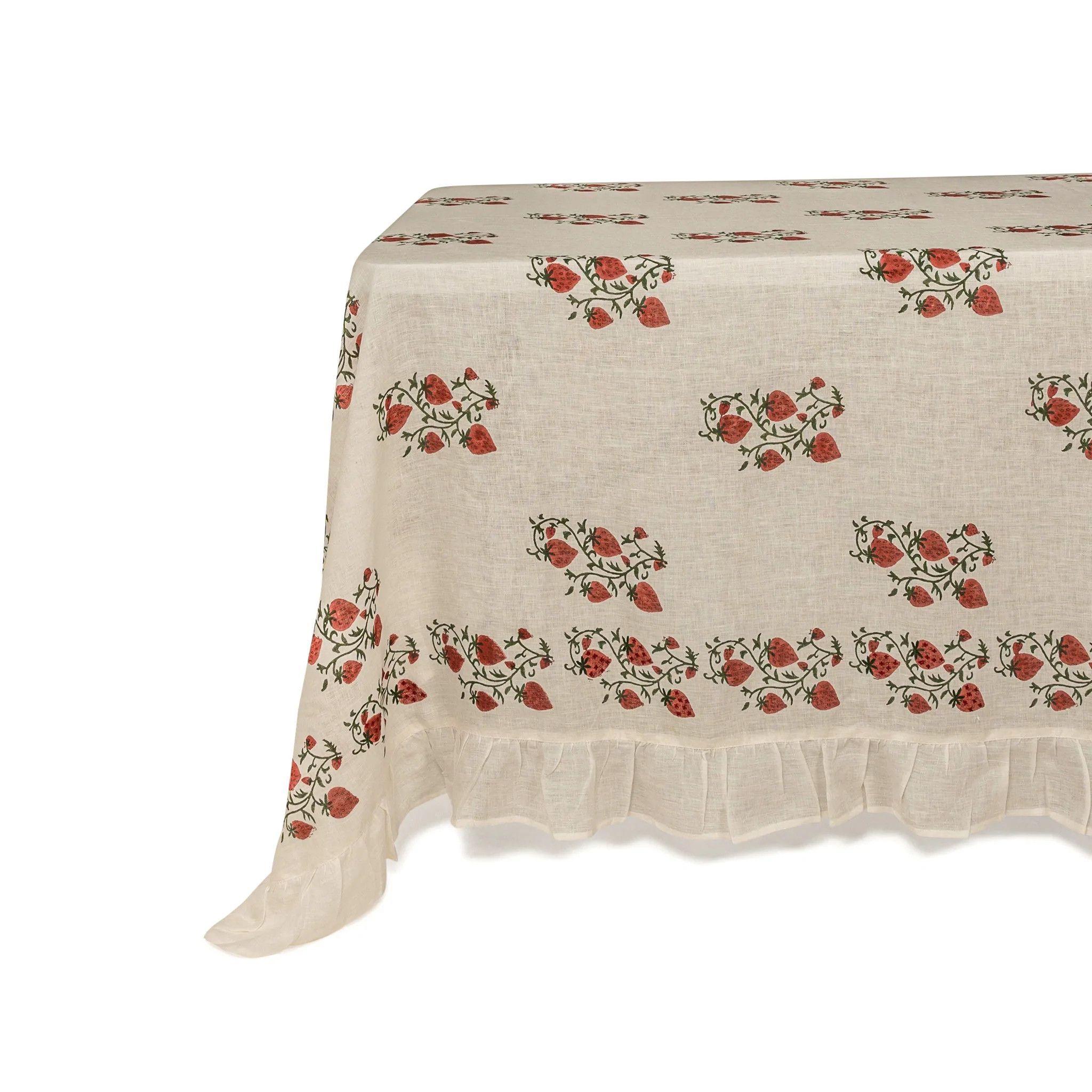 Fraises des bois Tablecloth | Sharland England