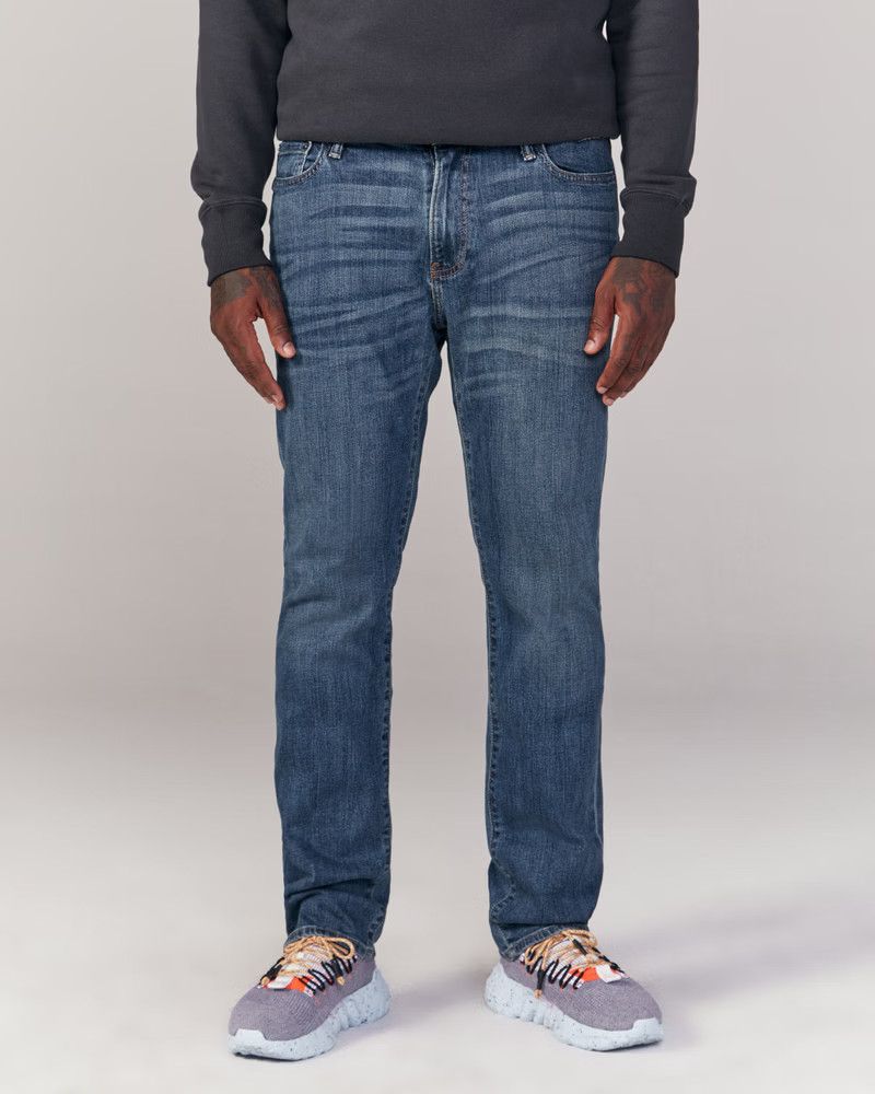 Men's Straight Jeans | Men's Bottoms | Abercrombie.com | Abercrombie & Fitch (US)