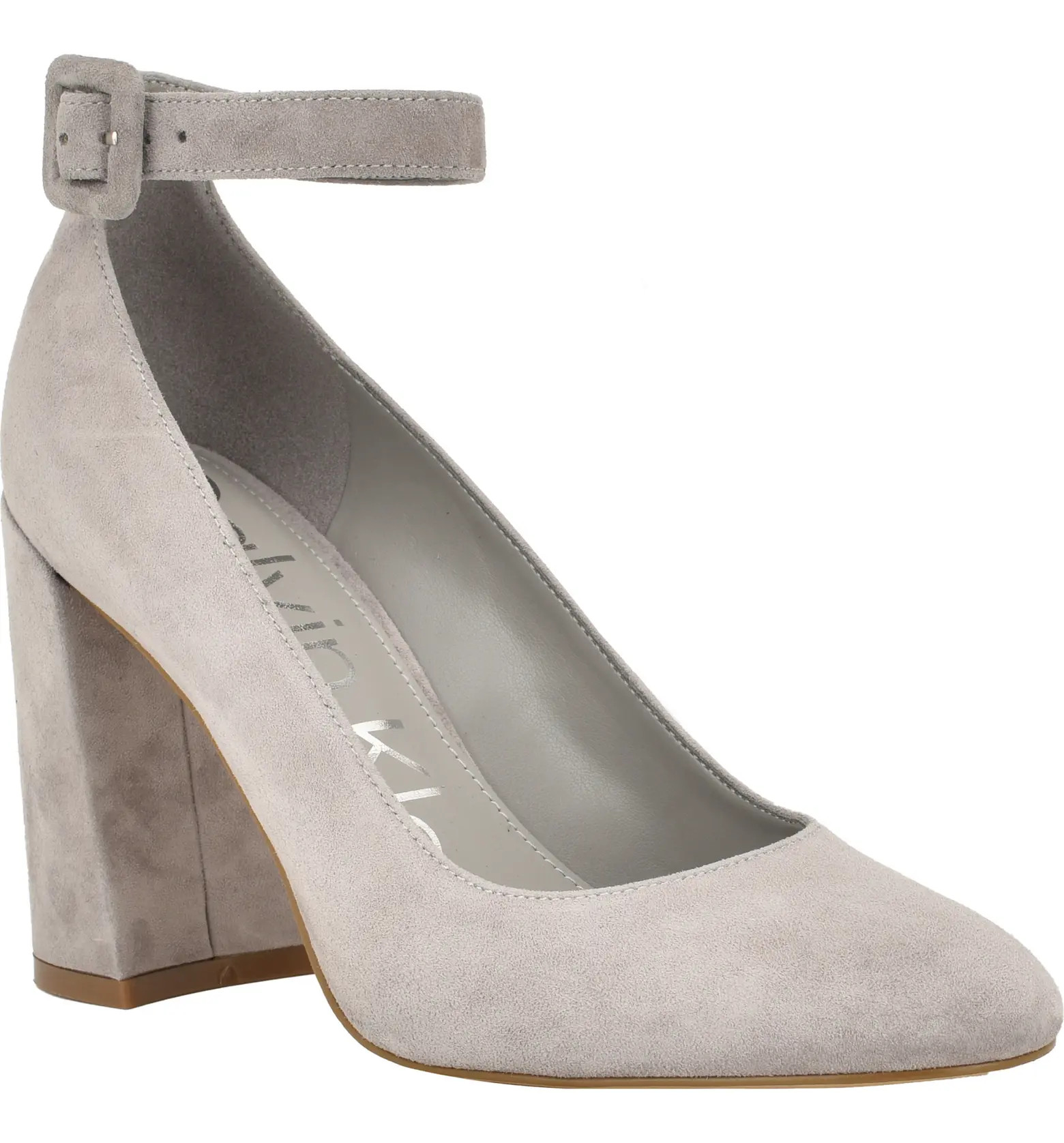 Calvin Klein Fionna Ankle Strap Pump (Women) | Nordstrom | Nordstrom
