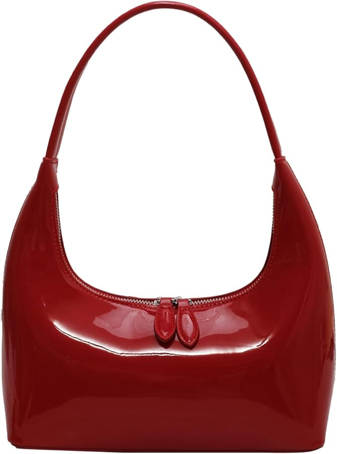 Retro Underarm Bag for Women Y2k PU Leather Chic Purses Small Hobo Shoulder Bag Handbag Clutch 20... | Amazon (US)