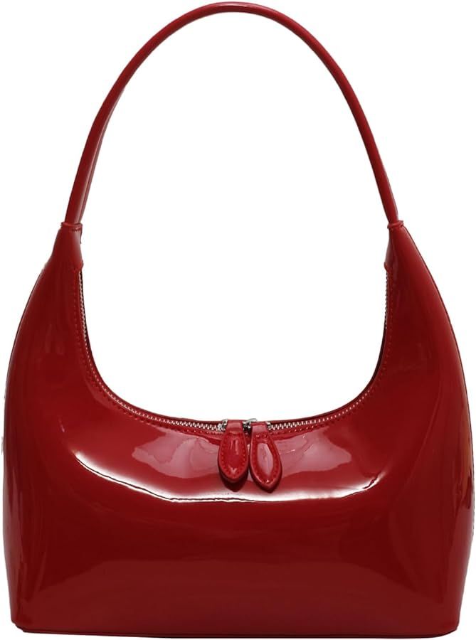 Retro Underarm Bag for Women Y2k PU Leather Chic Purses Small Hobo Shoulder Bag Handbag Clutch 20... | Amazon (US)