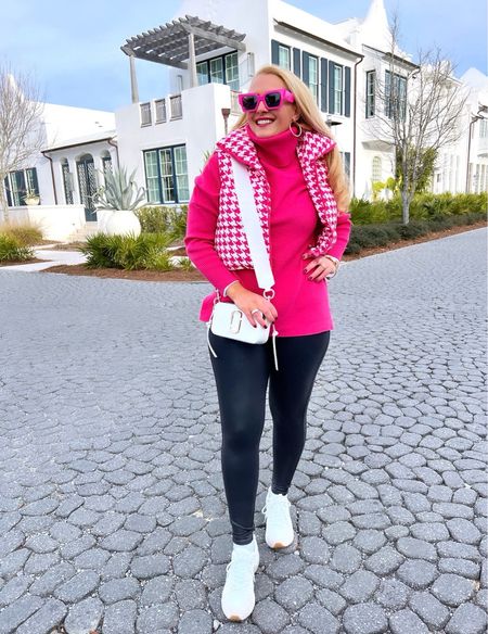 The winter puffer vest you need! Just in time for Valentine’s Day too! I love the pink and white combination. I’m wearing a small. I feel that it’s runs big, so size down if you’re in between sizes.

#LTKtravel #LTKGiftGuide #LTKfitness