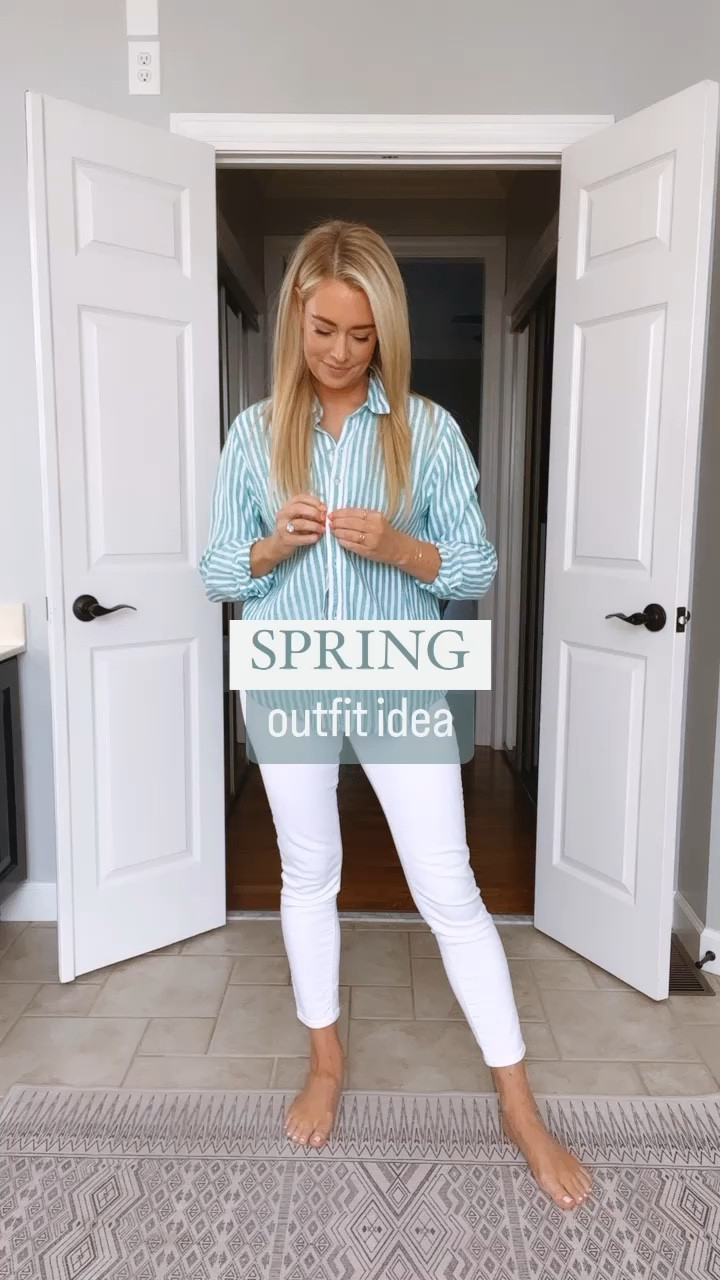 Wearing a small in the button down & medium in jacket // jeans are from last year but linked a similar pair

Spring outfit, vacation outfit, white jeans, jeans, casual outfit, everyday outfit, button down

#LTKunder50 #LTKSeasonal #LTKFind