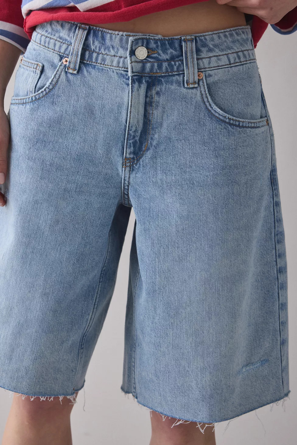 BDG Front Runner Mid-Rise Baggy Jort | Urban Outfitters (US and RoW)
