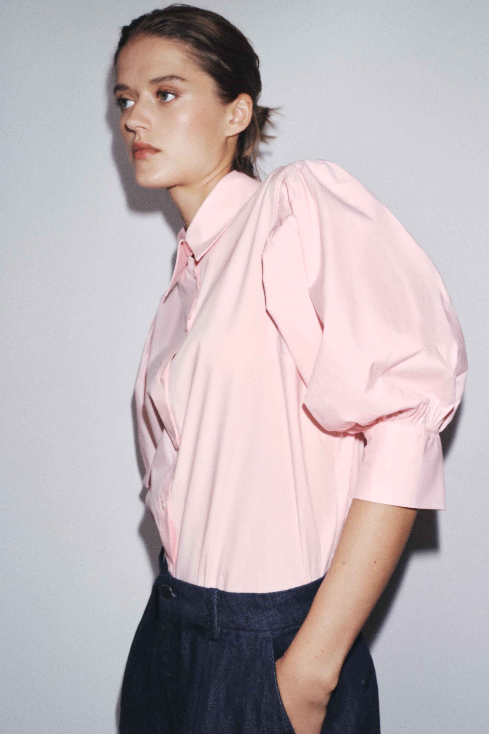 POPLIN SHIRT ZW COLLECTION | Zara US