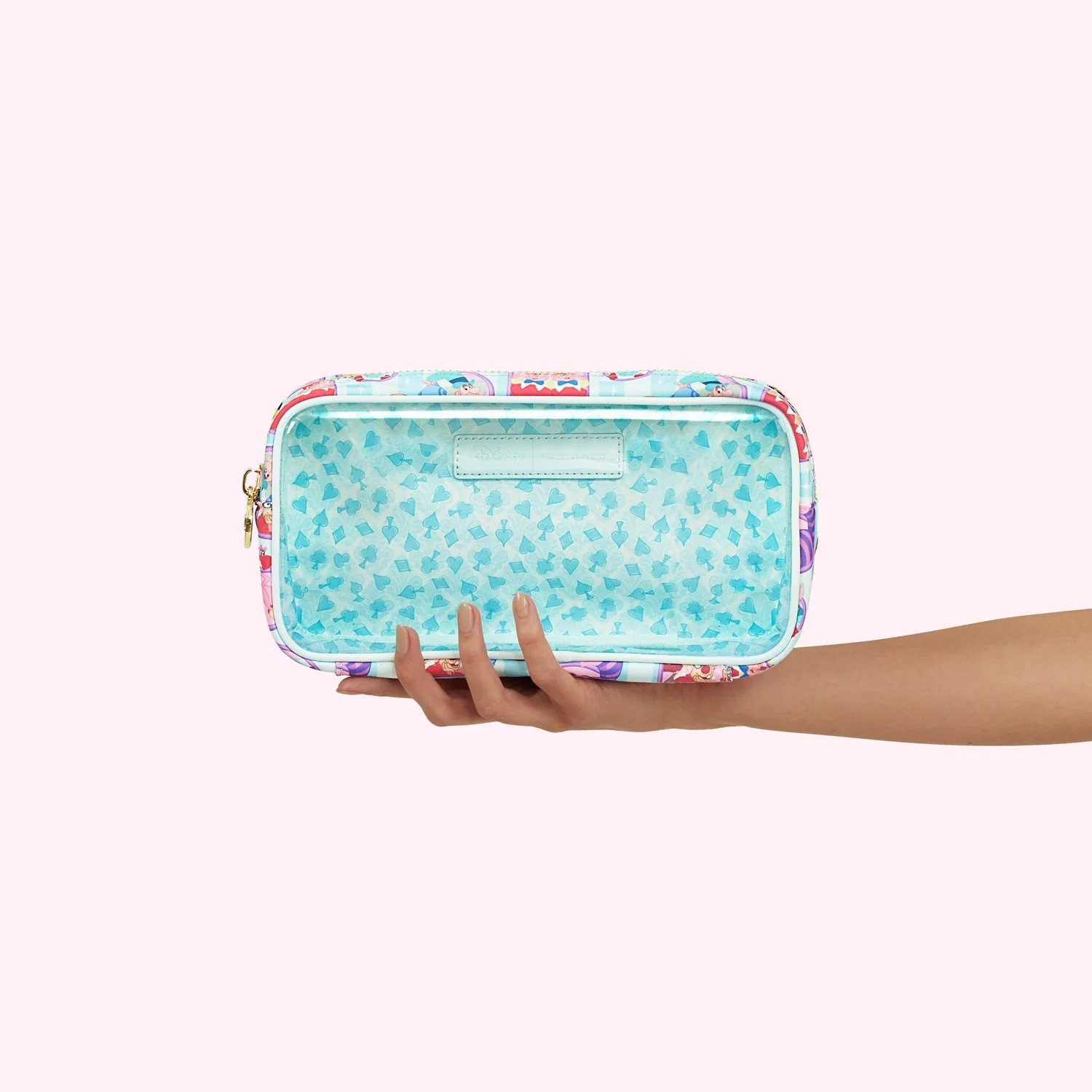 Alice in Wonderland Clear Front Small Pouch Customizable Organization Bag | Stoney Clover Lane | Stoney Clover Lane