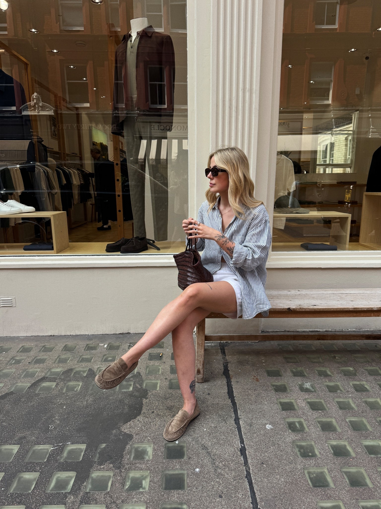 Striped linen shirt and loafers = perfect warm weather outfit 

#LTKuk