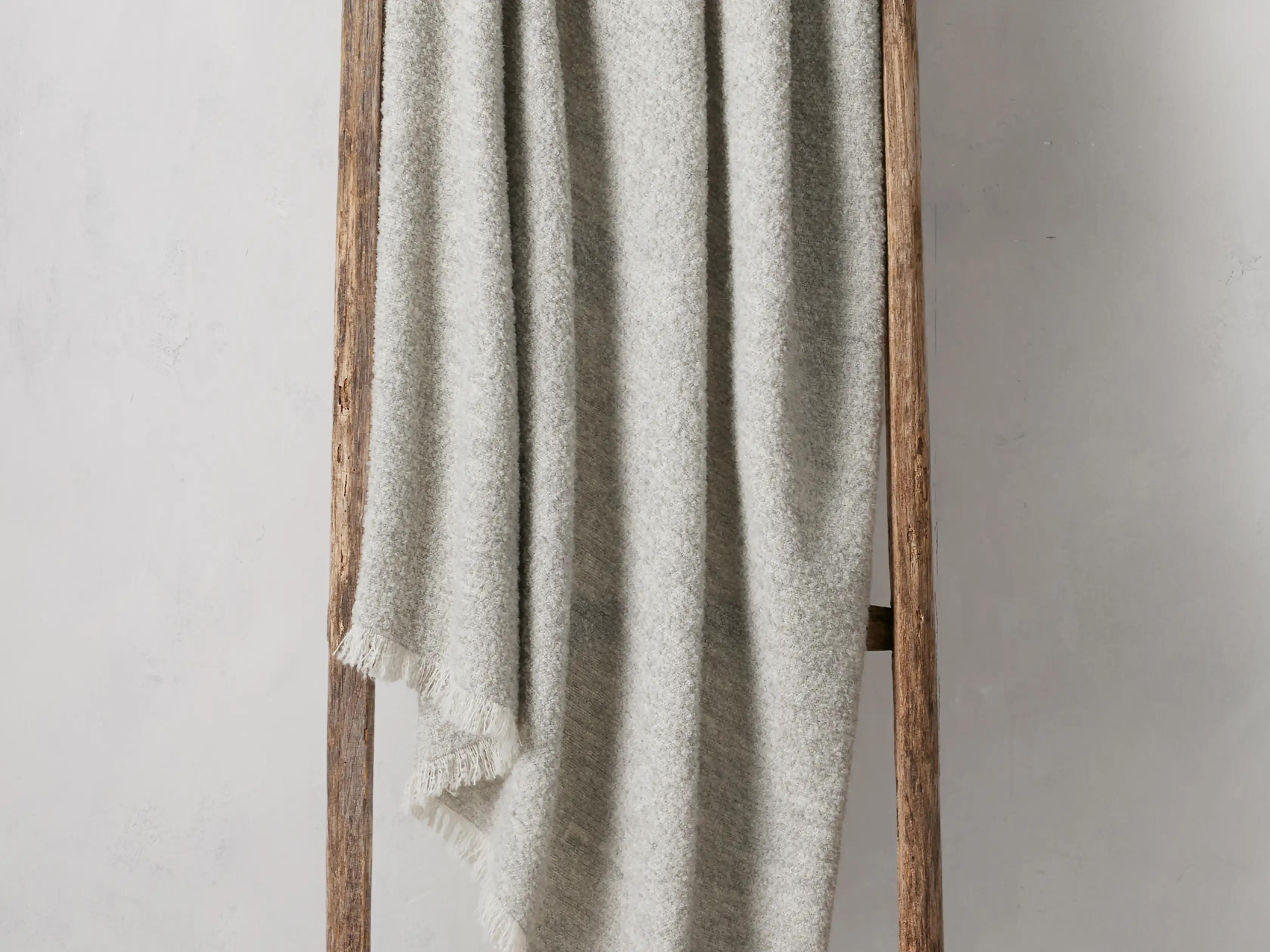 Alpaca Boucle Throw | Arhaus