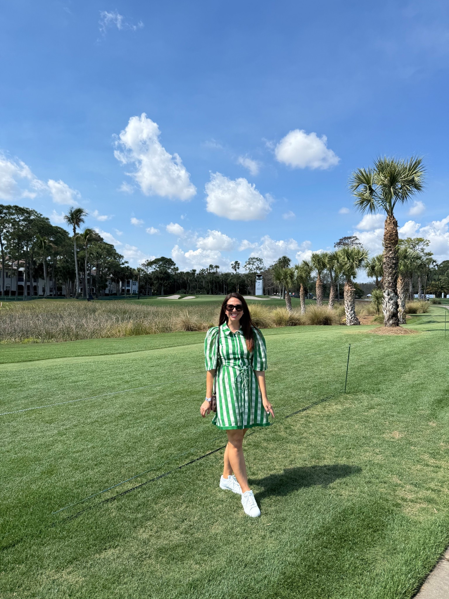 Best golf dress for any golf tournament! The amount of compliments I received was so sweet. #golfattire #golfoutfit #watchinggolf #womensgolfattire #cognizantclassic #pgatour 

#LTKdayinmylife #LTKmomlife #LTKstorytime