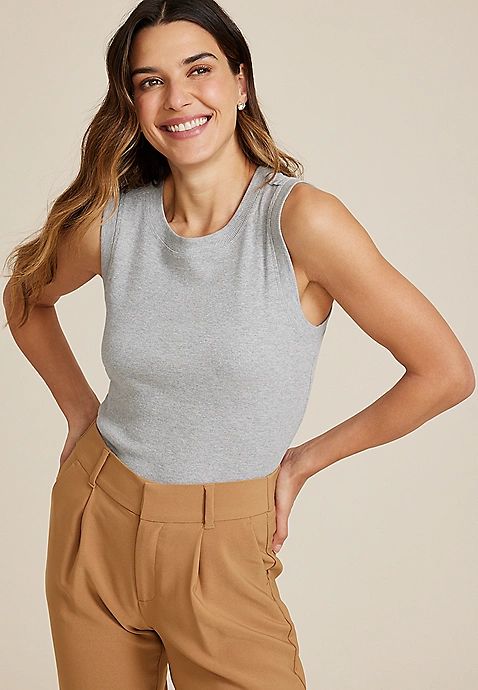 Exposed Seam Tank Top | Maurices