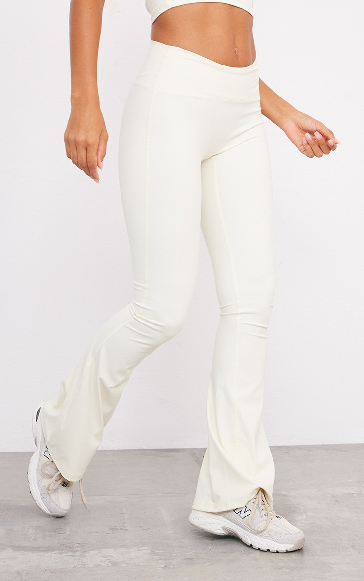 Bone Sculpt Flare Yoga Pants | PrettyLittleThing UK