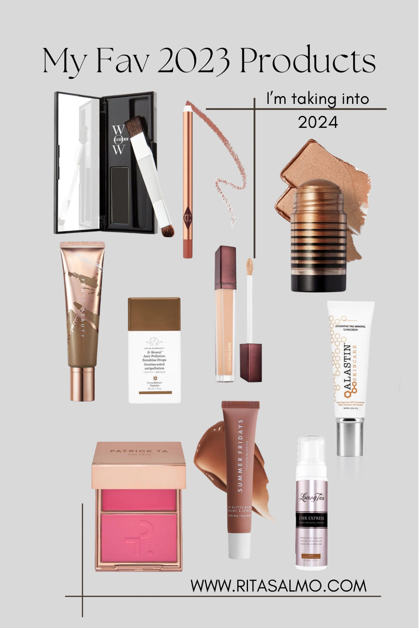 These are beauty products that I love and will take with me into 2024! 
Beauty products | Rita Salmo 

#LTKover40 #LTKbeauty