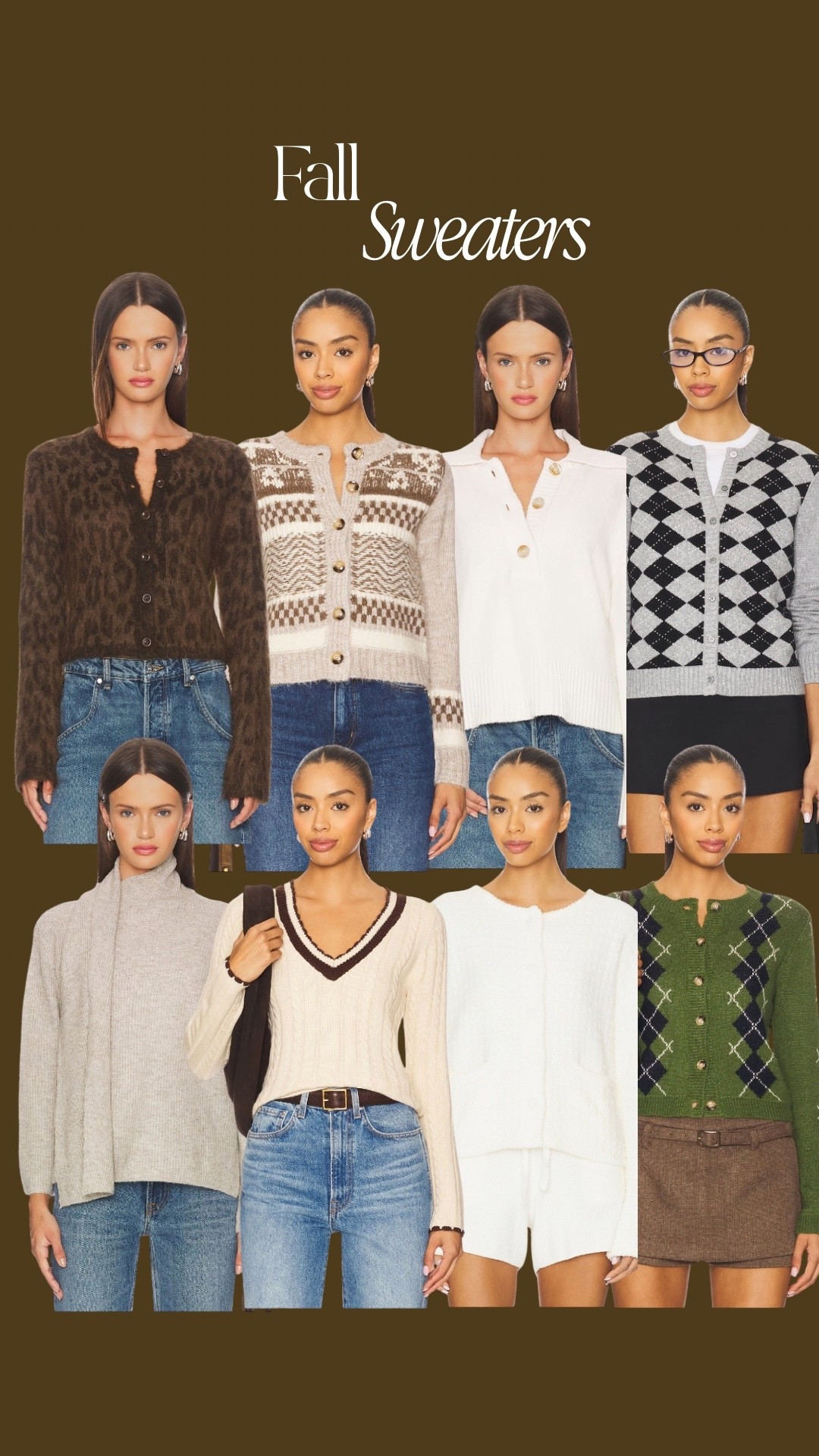 New fall sweaters at Revolve♥️