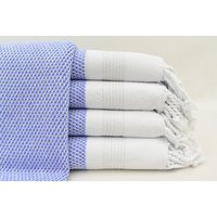 Turkish Towel, Blue Beach Towel, 40x74, Bath Towel, Organic Neutral Cotton Towel Bll-Cftyzakbs | Etsy (US)