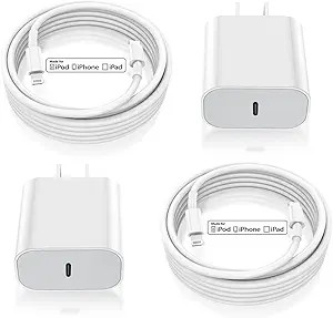 iPhone 11 12 13 Fast Charger,20W Apple Fast Charger with USB C to Lightning Cable 6ft (MFi Certif... | Amazon (US)