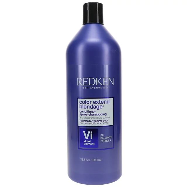 Redken Color Extend Blondage Color Depositing Purple Conditioner 33.8 oz | Walmart (US)