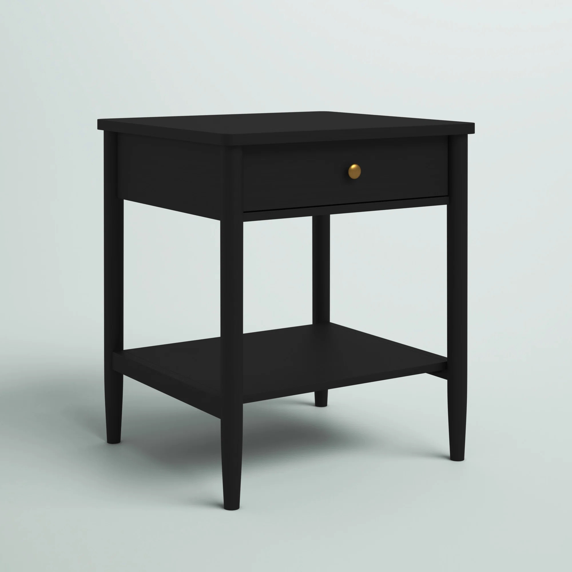 Nickens Solid + Manufactured Wood Nightstand | Wayfair North America