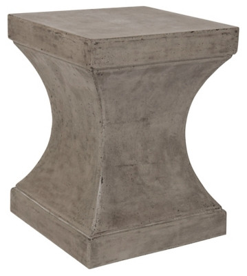 Safavieh Curby Indoor/Outdoor Modern Concrete Accent Table | Ashley | Ashley Homestore