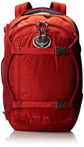Osprey Porter Travel Backpack Bag, Hoodoo Red, 46-Liter | Amazon (US)
