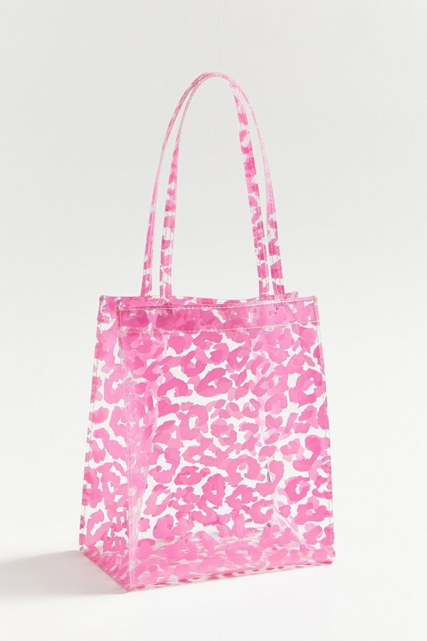 Printed Clear Mini Tote Bag | Urban Outfitters (US and RoW)