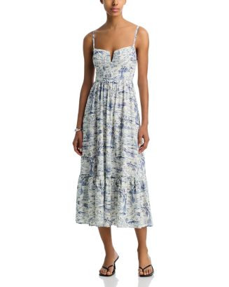 Toile Midi Dress - Exclusive | Bloomingdale's (AU)