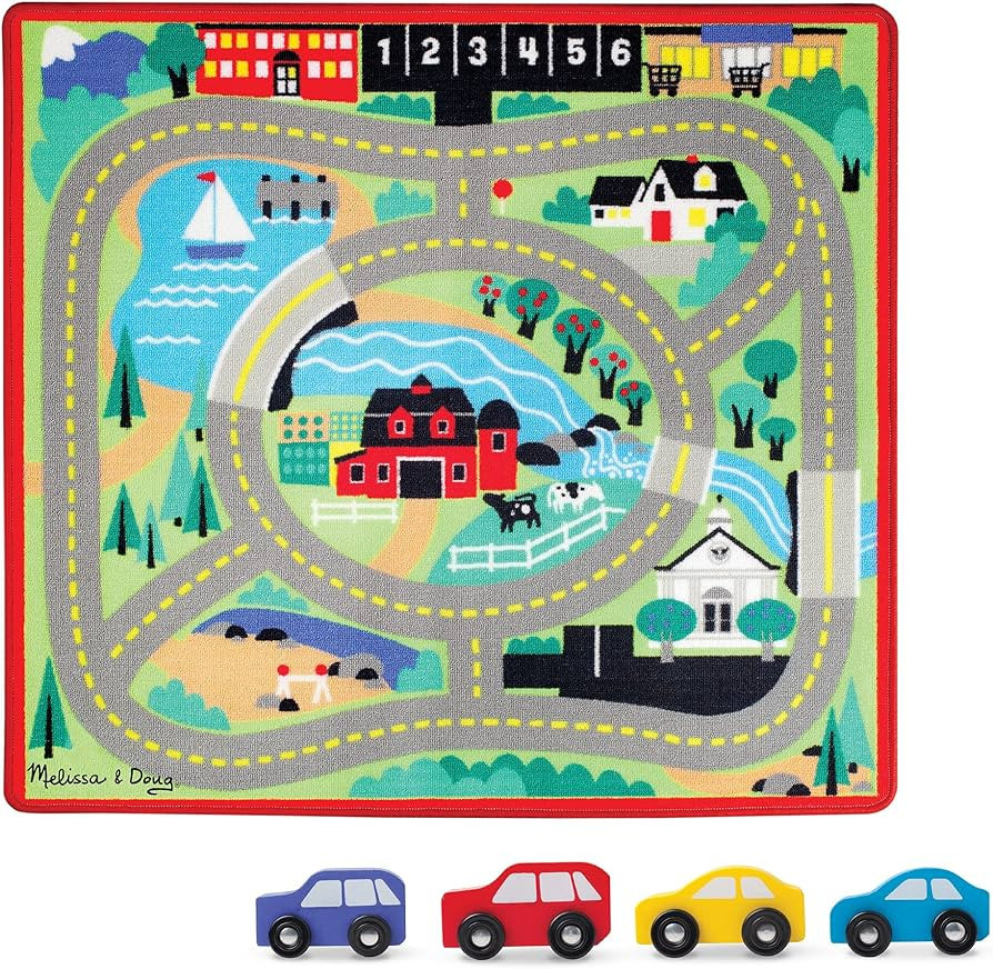 Melissa & Doug Round The Town Road Rug (FFP) | Amazon (US)