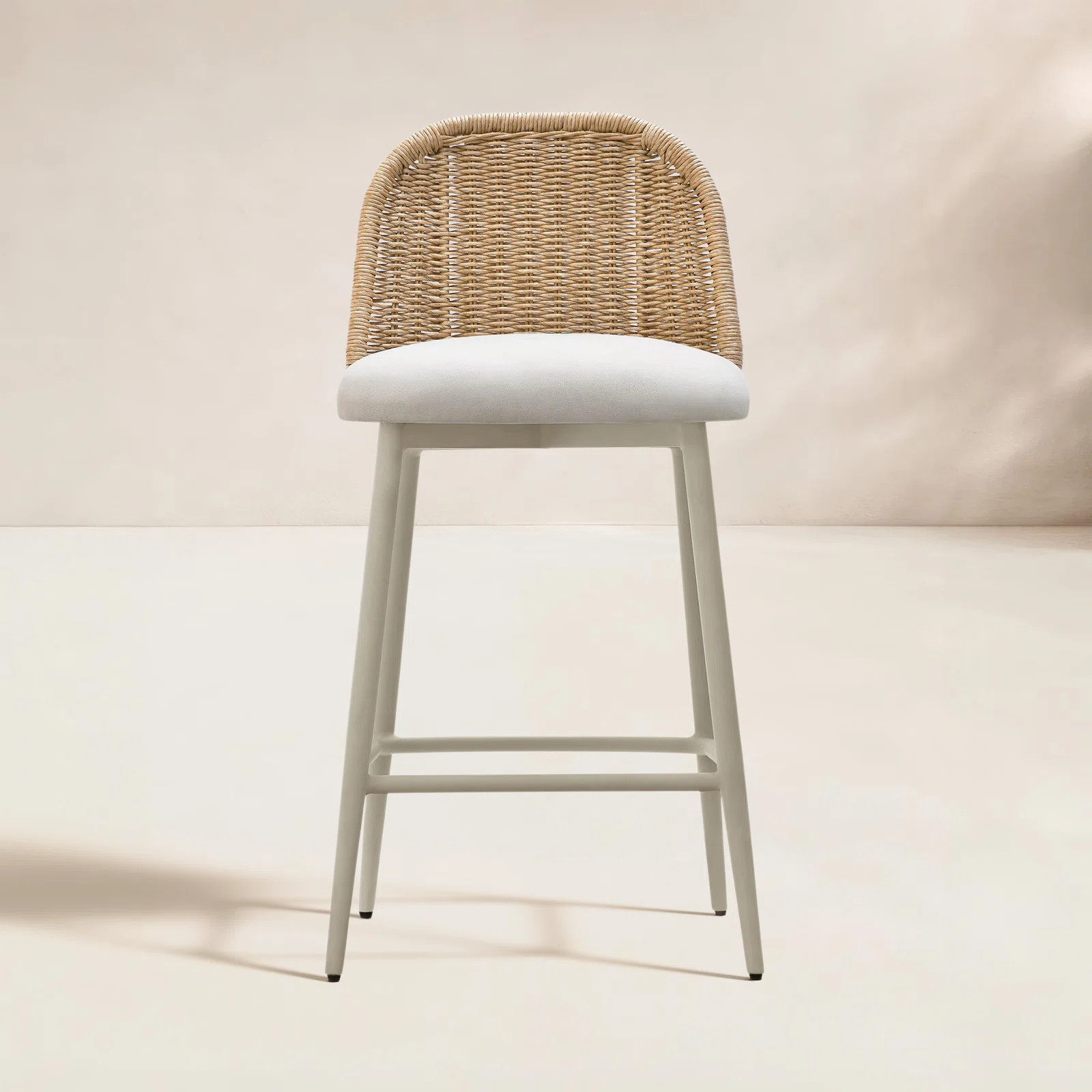 Franco 39.4'' Outdoor Bar Stool with Cushion | Joss & Main