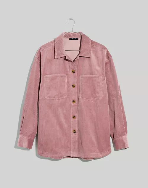 Corduroy Kentwood Oversized Shirt-Jacket | Madewell