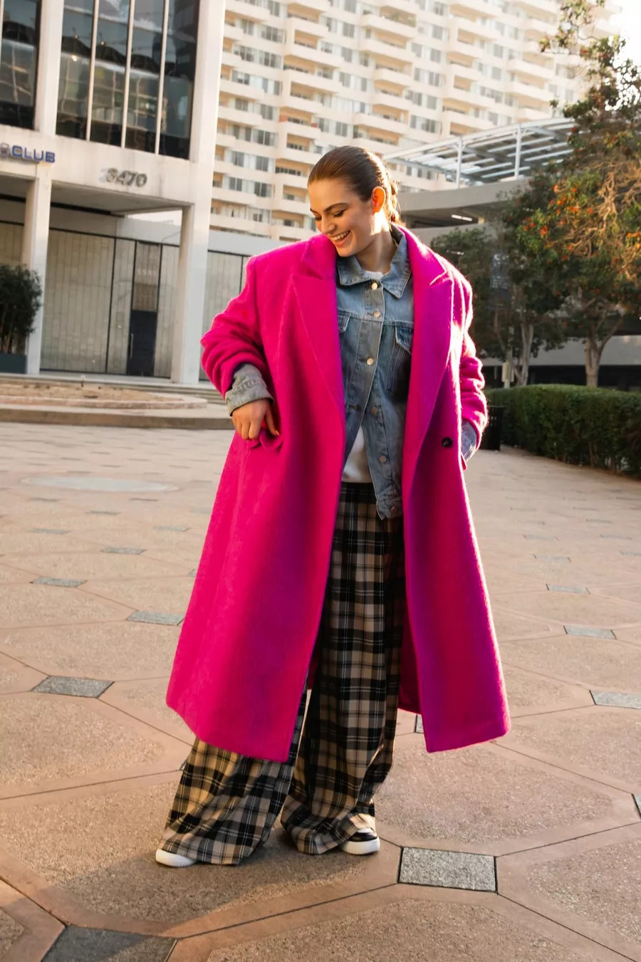 Plus Size Premium Wool Brushed Coat | Nasty Gal UK (+IE)