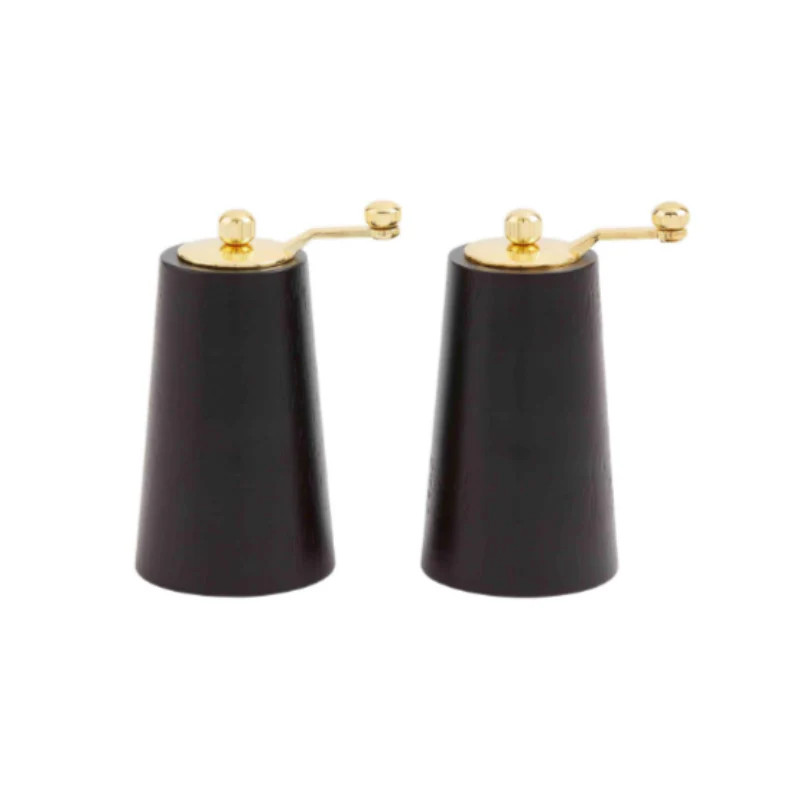 Matte Black Salt/Pepper Grinder | Linen & Flax Co