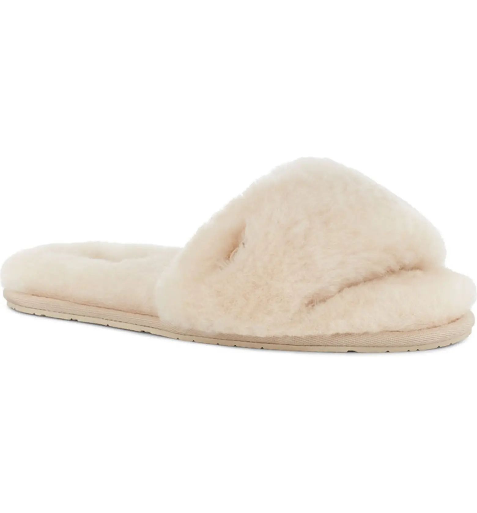 UGG® Fluff Genuine Sheep Fur Slipper | Nordstromrack | Nordstrom Rack