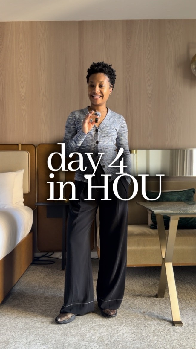 Last day looks= comfy and chic! I’m wearing a small in the sweater and a size 2 in the pants. I sized down and got them hemmed for the perfect fit!

#LTKootd #LTKgrwm #LTKTravel