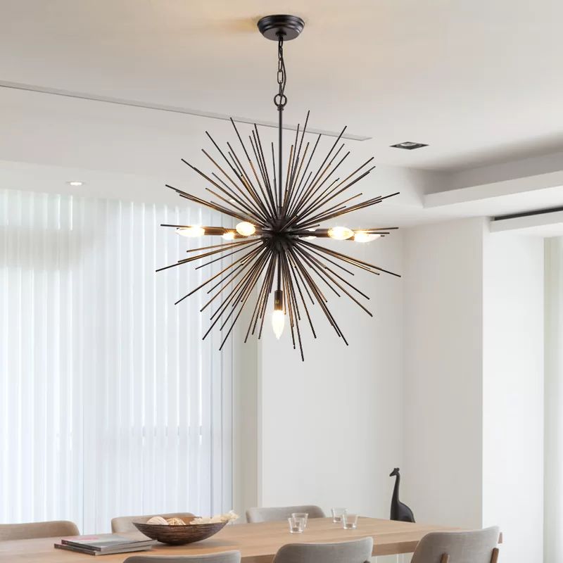 Everitt 7 - Light Dimmable Sputnik Sphere Chandelier | Wayfair North America