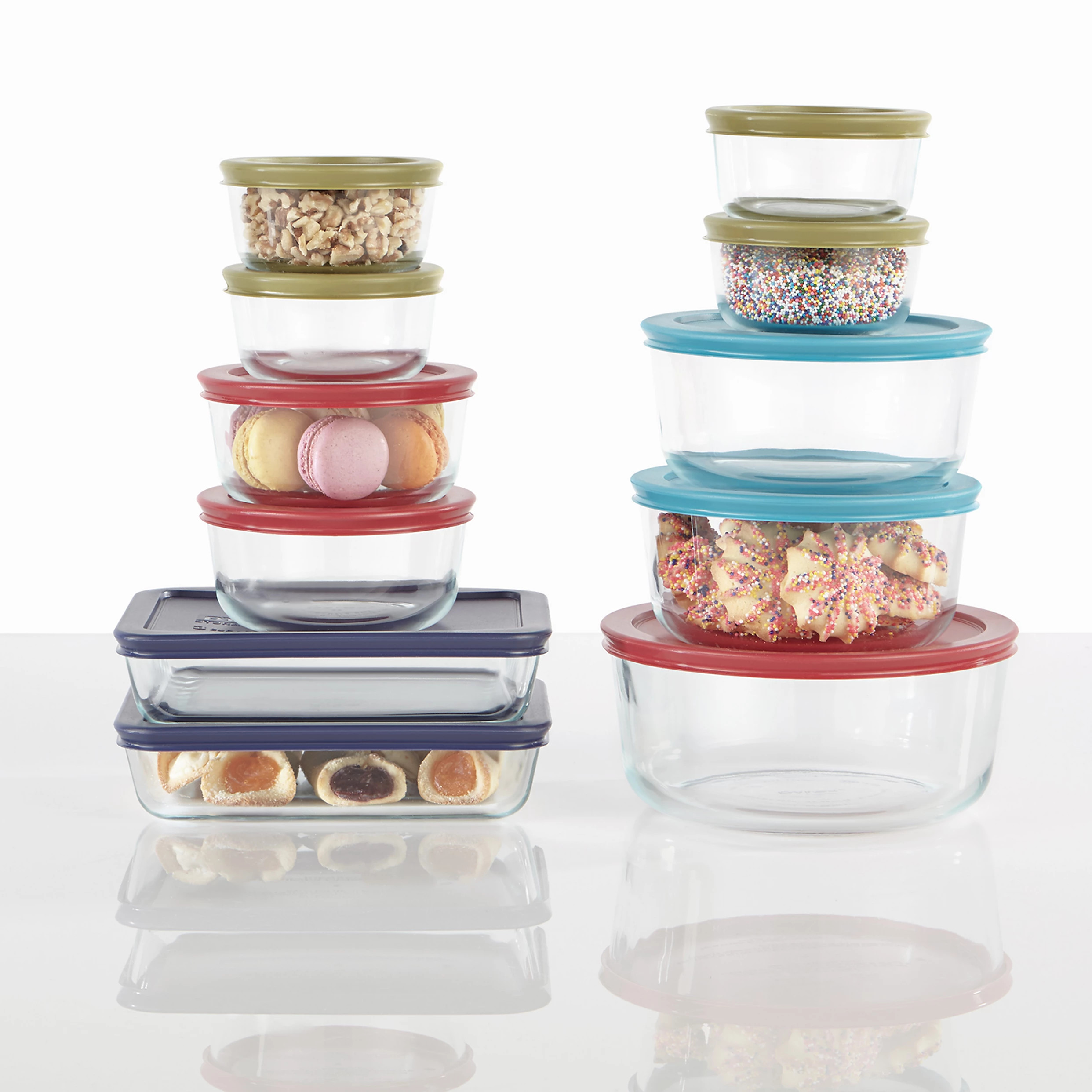Pyrex Simply Store 22-pc. Food Storage Set | Kohl's