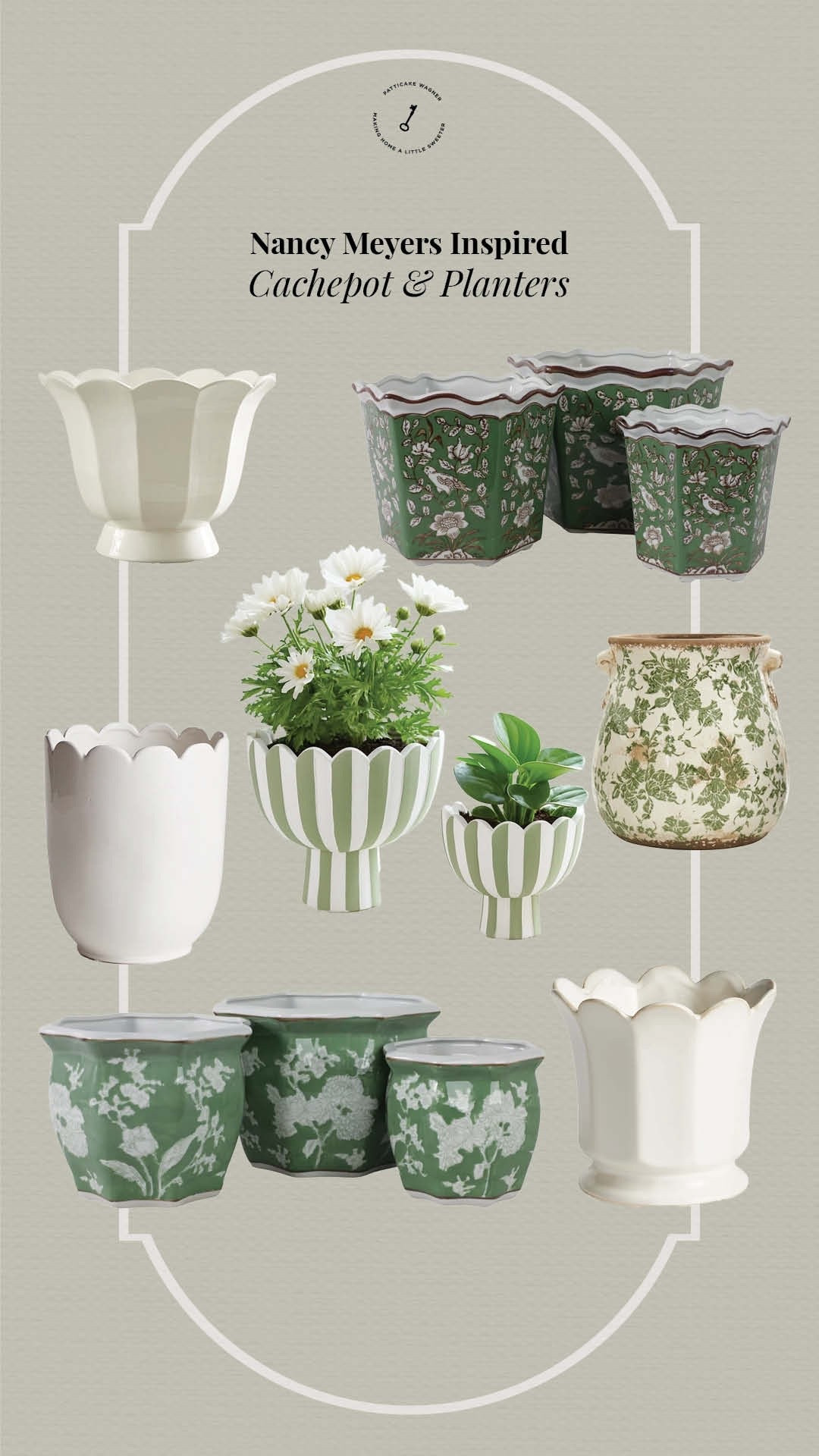 Nancy Meyers Inspired Cachepot & Planters #springhomedecor #springdecor 

#LTKHome