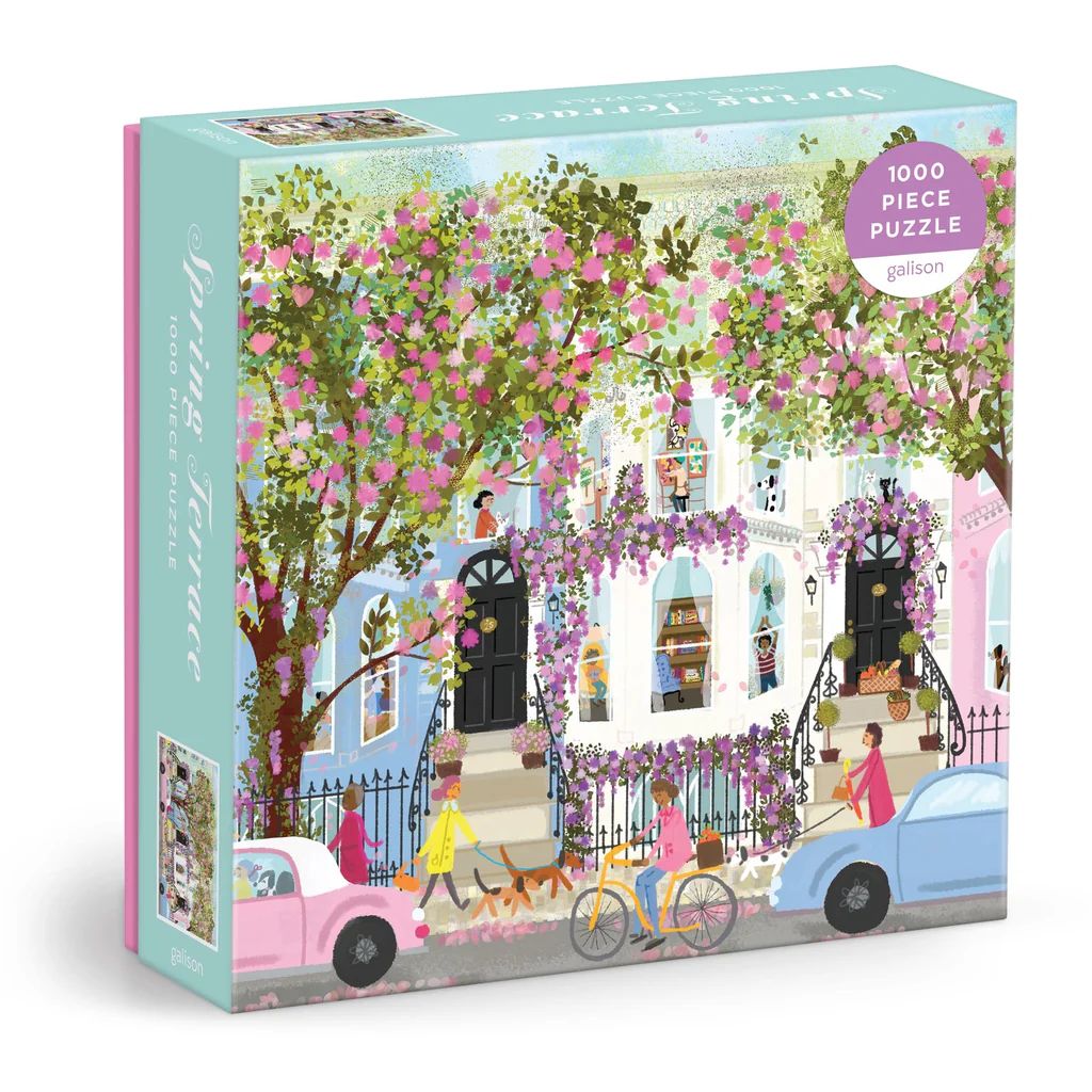 Joy Laforme Spring Terrace 1000 Piece Puzzle | Galison