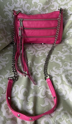 REBECCA MINKOFF SMALL 4 ZIP  CROSSBODY BAG | eBay AU