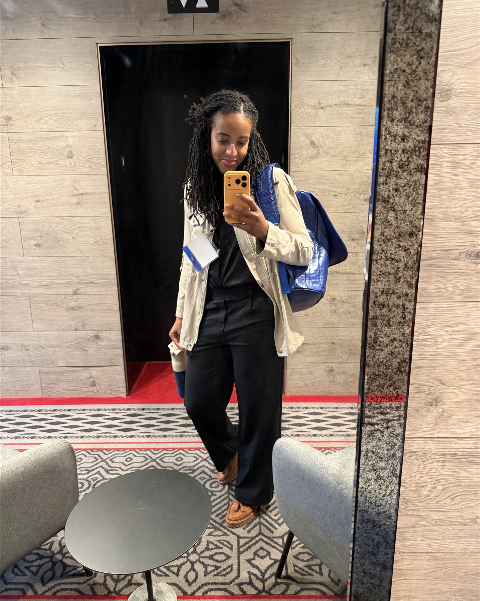 work outfits

Airport to meetings outfit ✈️
All black base, comfy TOMS, and a utility jacket for layering. LARQ self cleaning smart water bottle for staying hydrated while traveling. Linking similar pieces to recreate the look.

#LTKselfcare #LTKWorkwear #LTKTravel