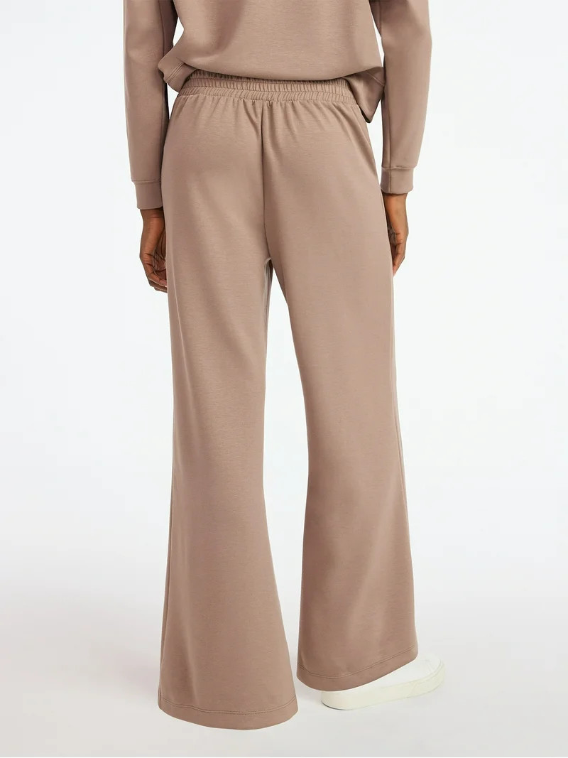 Scoop Women’s and Women’s Plus New Scubaknit Seamed Sweatpants, Regular and Short Lengths, Si... | Walmart (US)