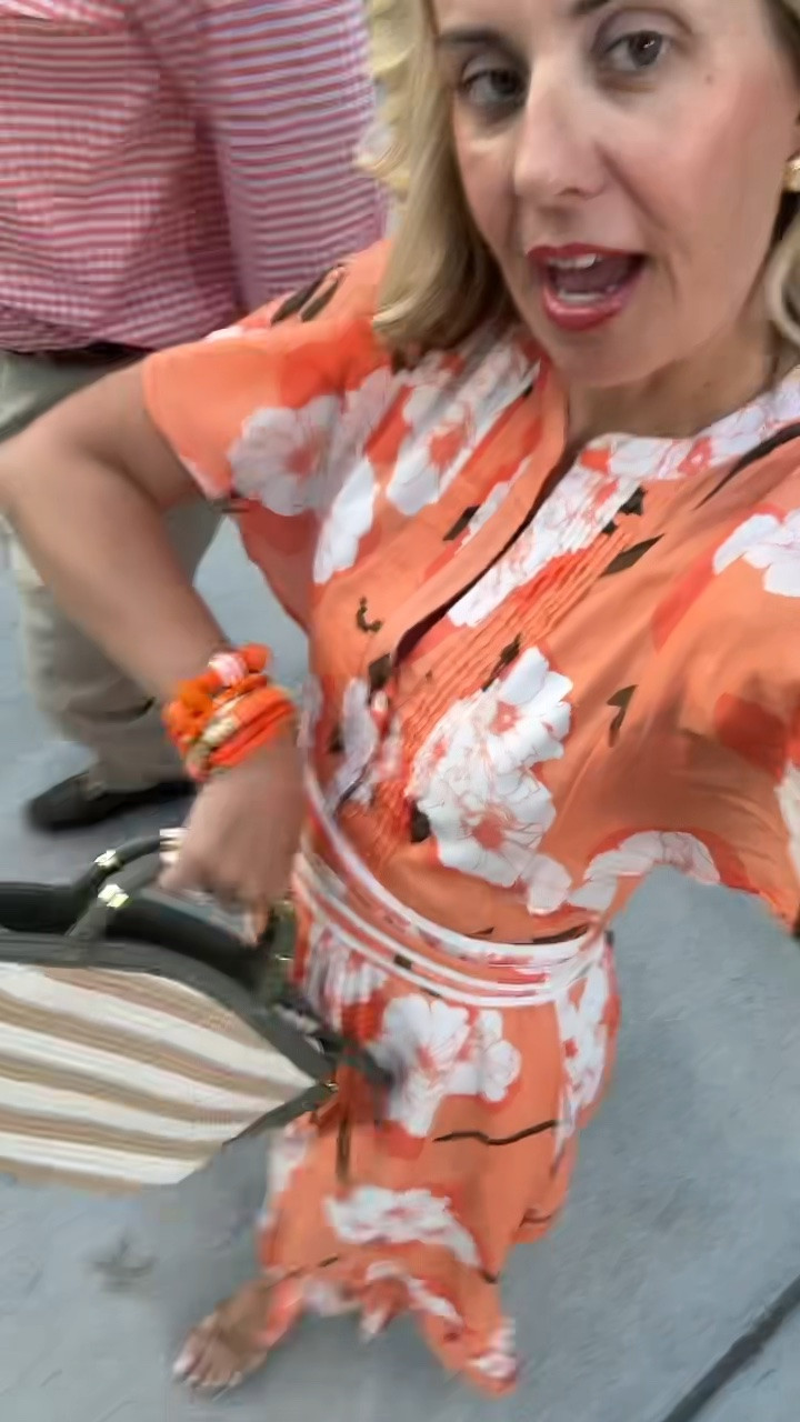 Go Big Orange! Beyond Vera for the win! 
Dress - xs
Sandals - 8 tts 

 *code Catherine20 at Allie + Bess

#LTKootd #LTKSeasonal #LTKSaleAlert