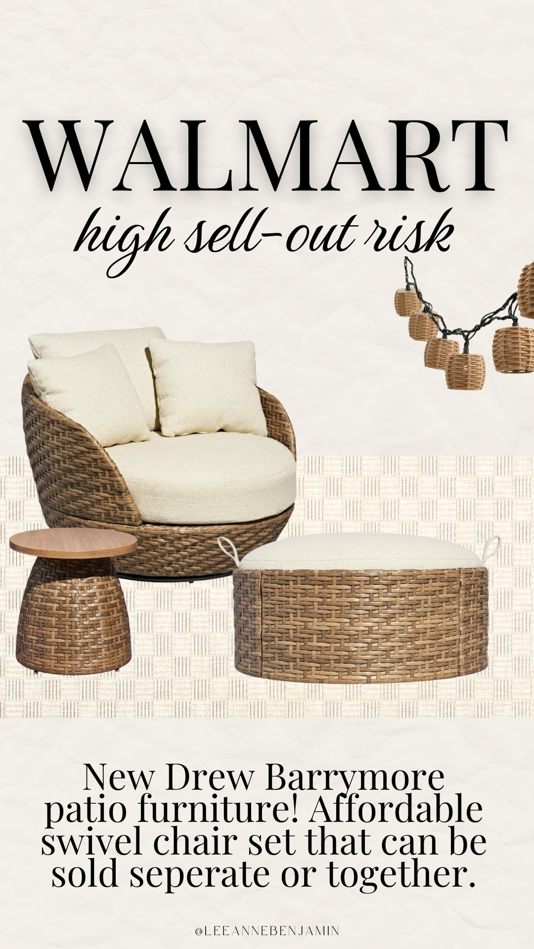 Walmart high sell-out risk on new Drew Barrymore patio finds 😍🙌🏼

#LTKSaleAlert #LTKHome #LTKSeasonal
