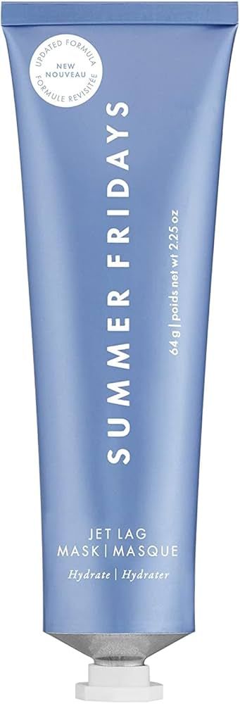 Summer Fridays Jet Lag Mask - Hydrating Face Mask + Moisturizer - Enriched with Hyaluronic Acid, ... | Amazon (US)