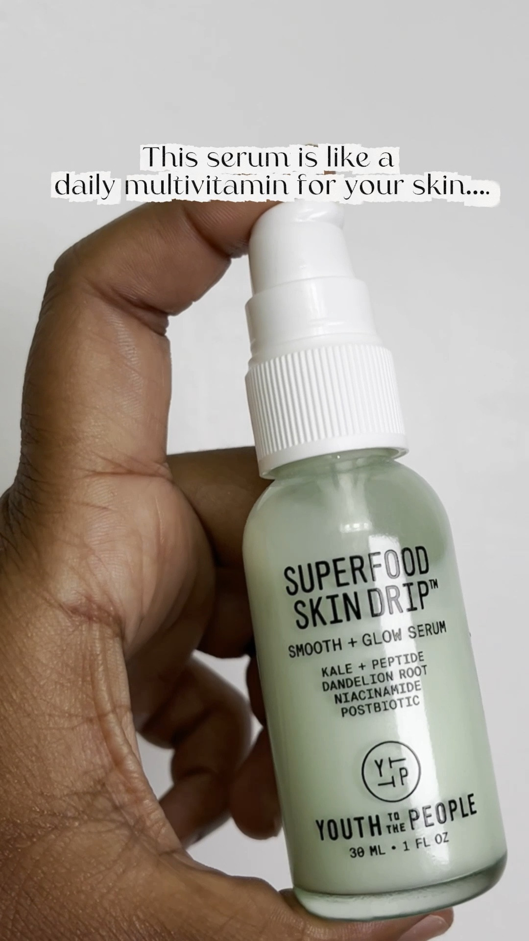 Me: taking my vitamins, trying to get my life together. Skin: sideeyeing me don’t play, I need mine too 👀✨ Been in full reset mode—health, habits, vibes! Superfood Skin Drip = niacinamide + superfoods for hydrated, glowing skin 😍 Would you try it? 

#LTKU #LTKBeauty #LTKFallSale