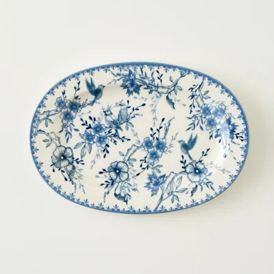 Bleu Blanc Porcelain Serving Platter | Wayfair North America