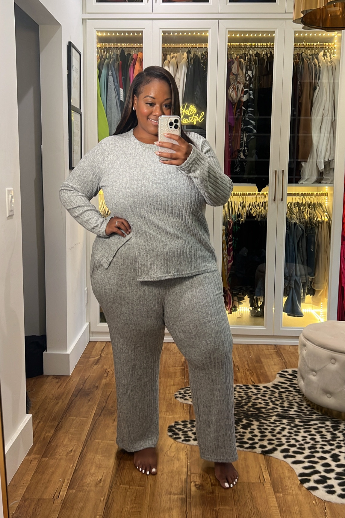 Fall Sweater set perfect for lounging around the house, or getting some things done. Wearing an XXL

#LTKStyleTip #LTKFindsUnder50 #LTKPlusSize