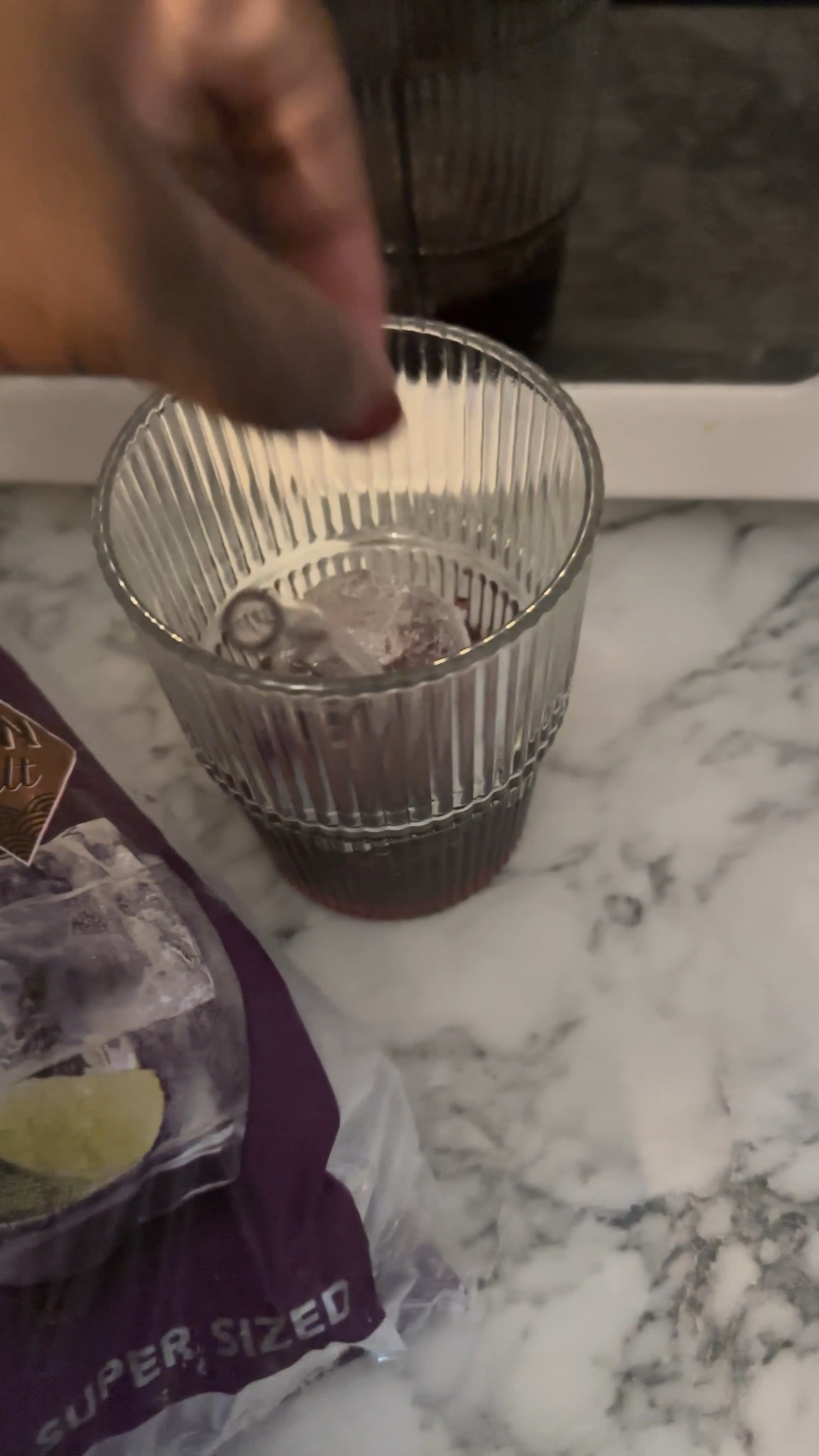 Home made match latte 